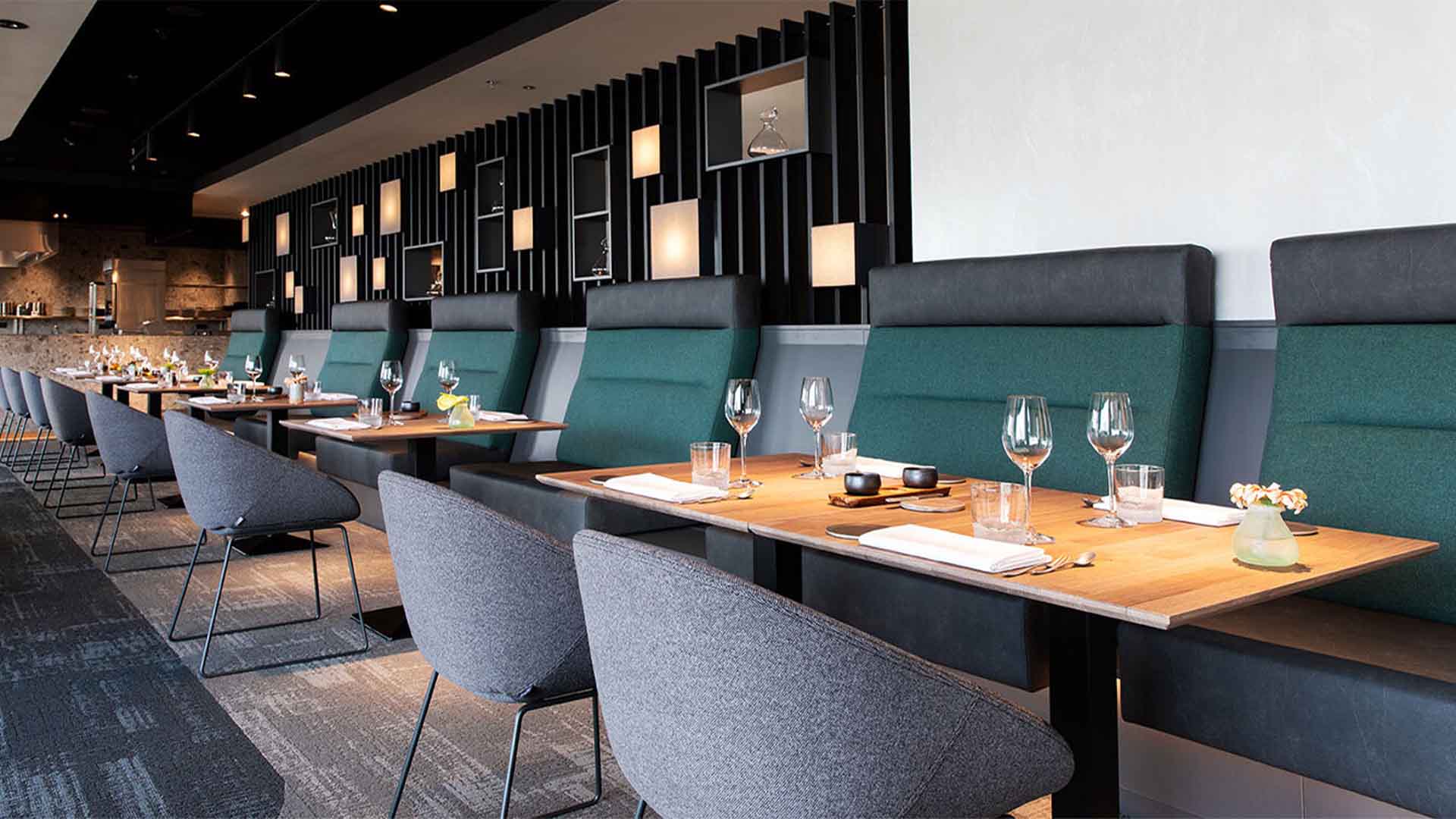 Maaskant meubel- en interieurbouw - projecten - the millen - Rotterdam - restaurant - interieur