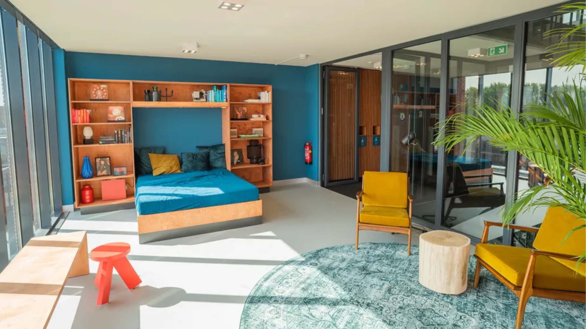 Maaskant - Startmotor - Studiodat - maatwerk - meubilair - appartementengebouw - bed - kast